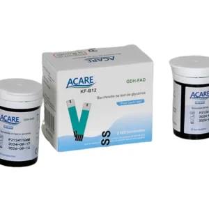 Bandelettes de glycémie Acare KF-B12, boîte de 2 x 25 unités