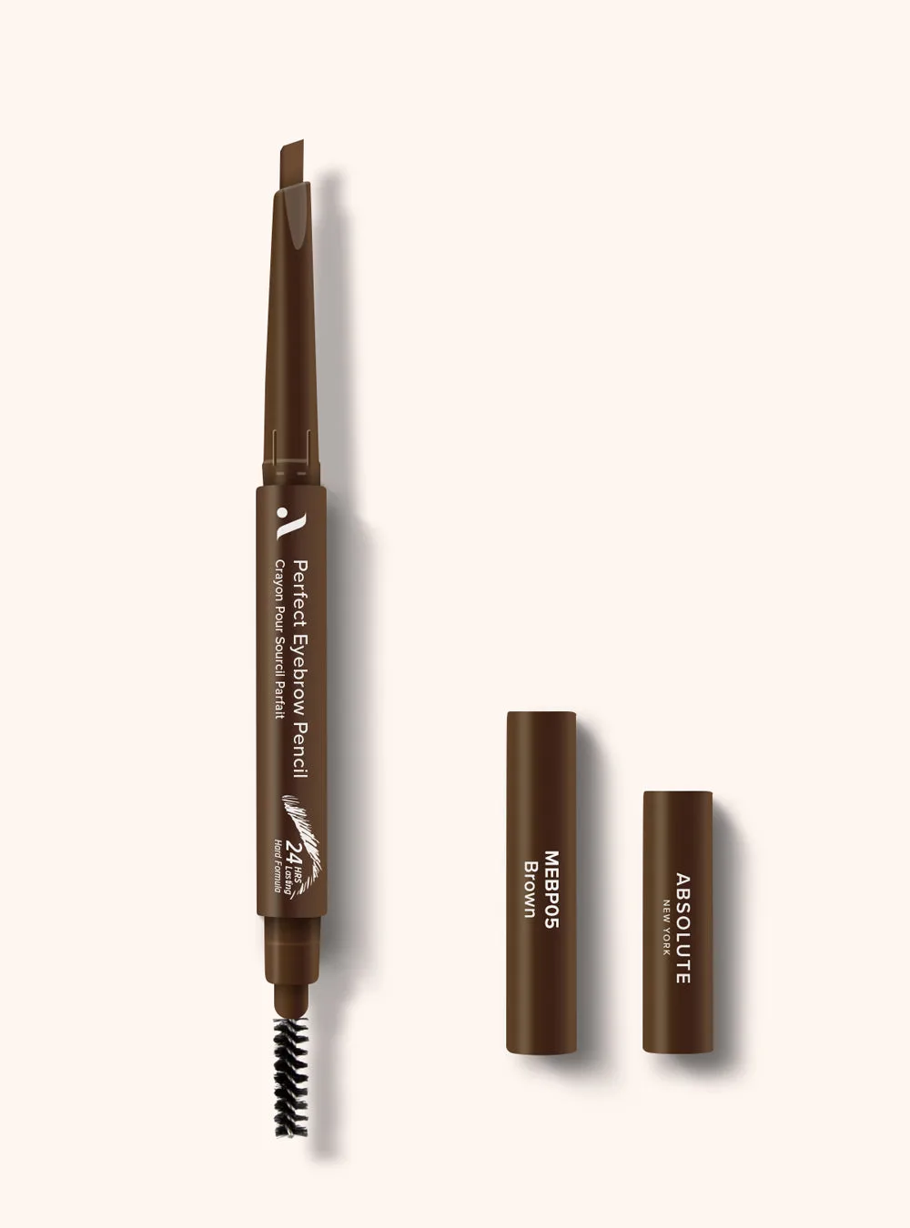 Absolute New York Perfect Eyebrow Pencil – Crayon Sourcils Double Embout – Image 2