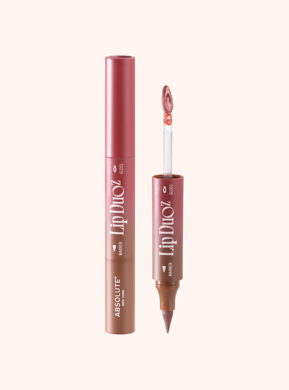 Absolute New York Lip DuoZ – Marqueur à Lèvres & Gloss – Image 3