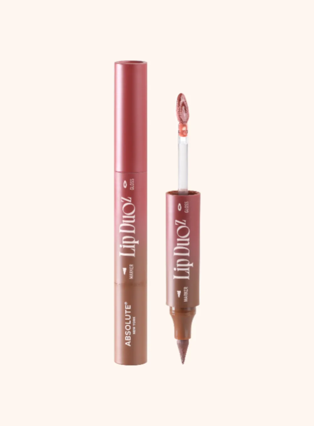 Lip DuoZ Absolute New York, marqueur à lèvres et gloss