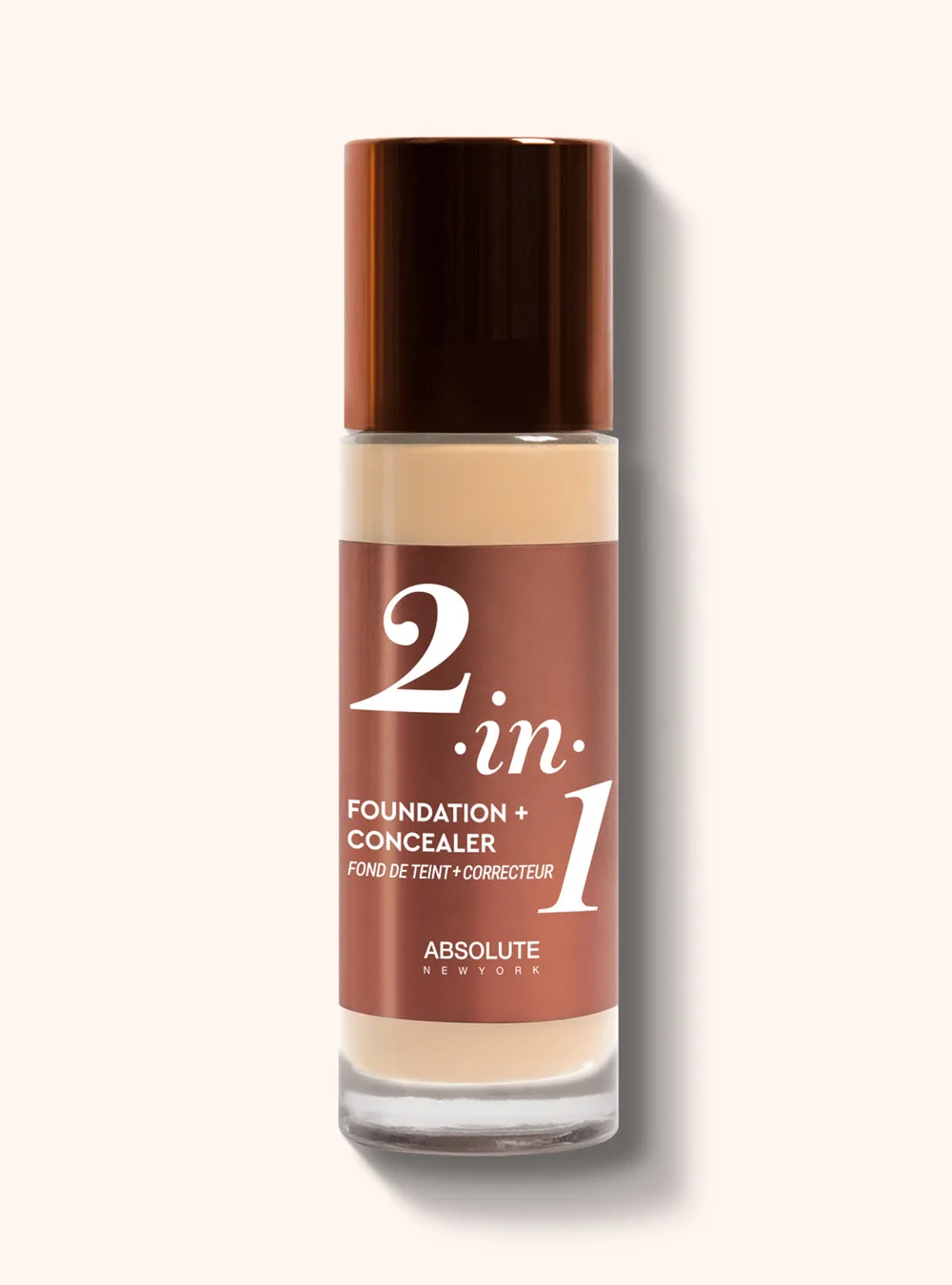 Absolute New York 2-in-1 Foundation Concealer – Fond de Teint & Correcteur – Image 2