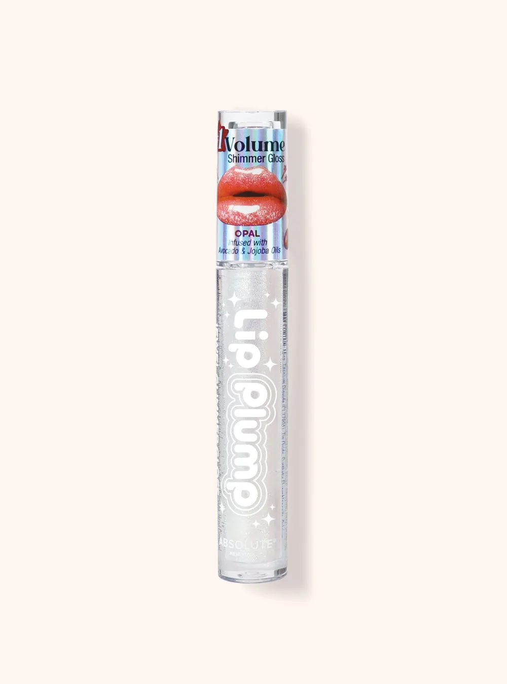 Lip Plump Jewel Glimmer Gloss Absolute New York teinte Topaz, gloss nacré
