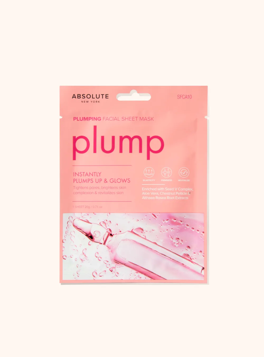 Absolute New York Facial Sheet Mask – Masque en Tissu Visage – Image 3