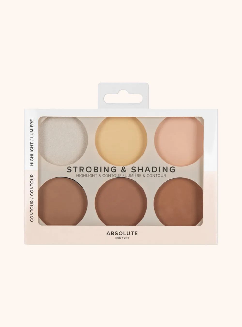 Highlight and Contour Palette Absolute New York, palette contouring et enlumineur