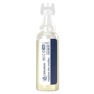 A-Cerumen solution auriculaire en unidoses 10 x 2 ml, hygiene des oreilles et dissolution des bouchons de cerumen, disponible sur uPara Maroc
