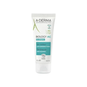 Biology AC Global Soin Matifiant 40ml d’A-Derma, vendu sur uPara au Maroc