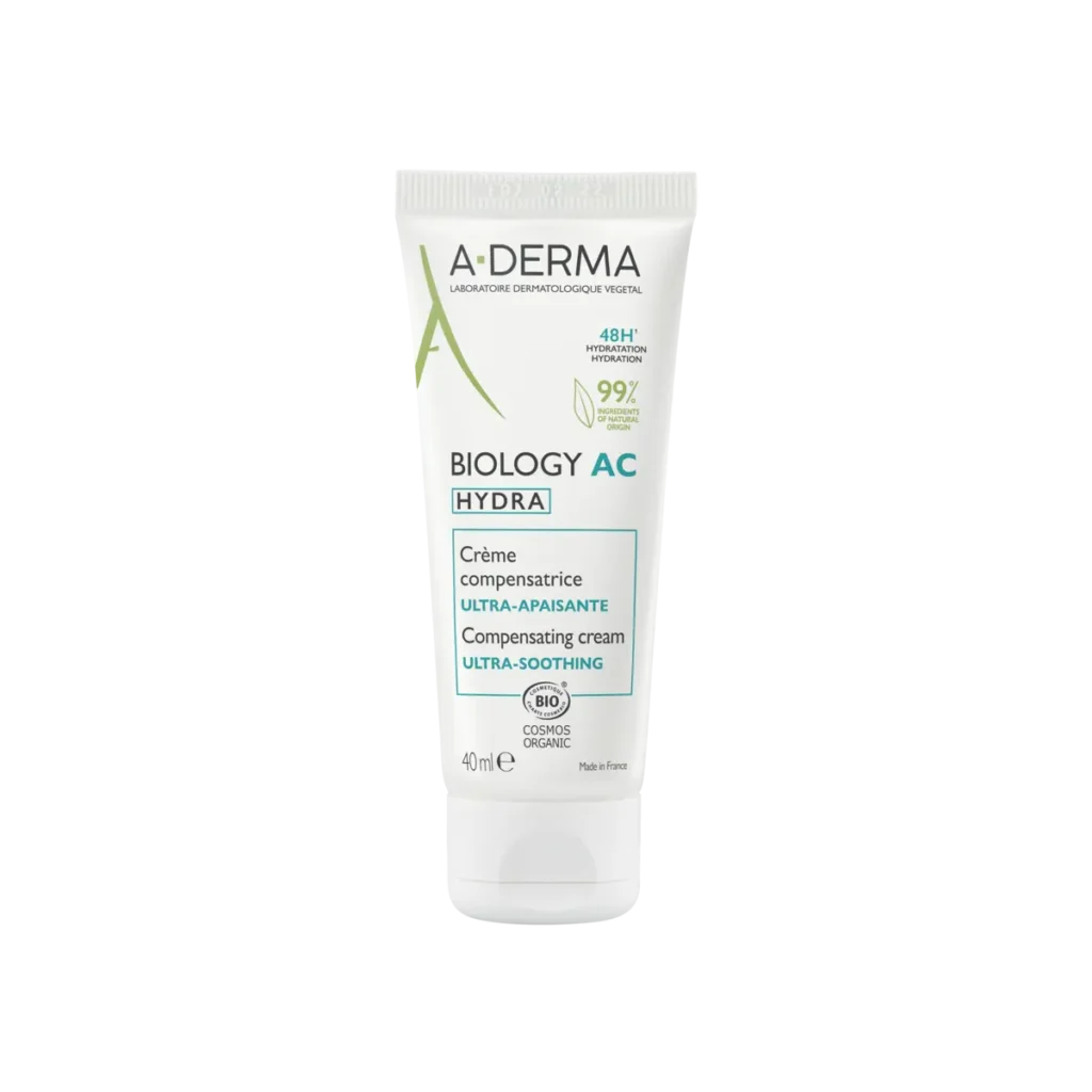 Biology AC Hydra Crème 40ml d’A-Derma, vendu sur uPara au Maroc