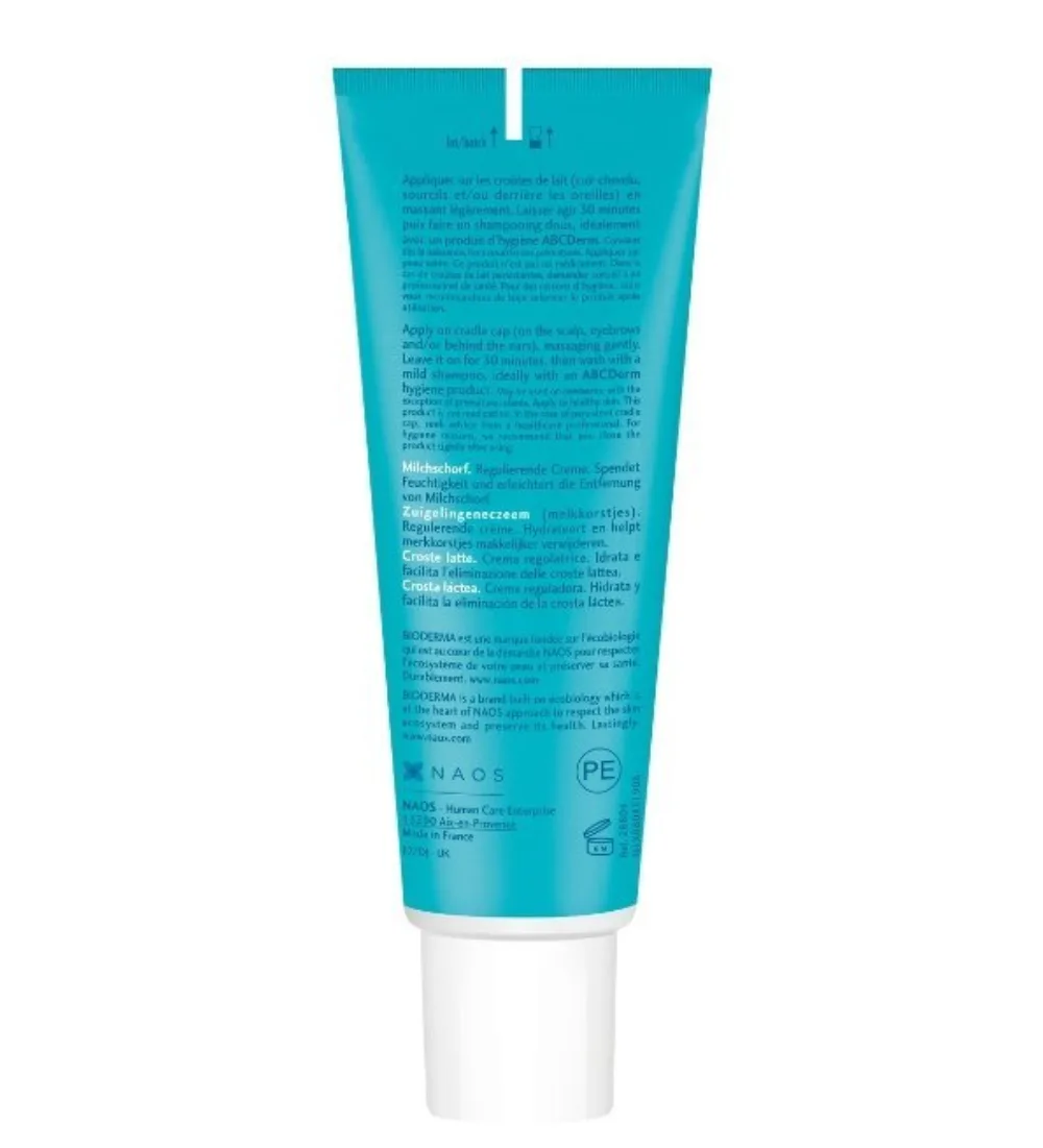 ABCDerm Baby Squam 40 ml, soin du cuir chevelu de bebe pour les croutes de lait, disponible sur uPara Maroc