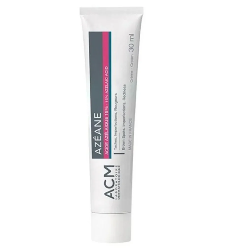 ACM AZÉANE CRÈME Acide Azélaique 15% 30ml, anti-taches et dépigmentant visage, disponible sur uPara Maroc
