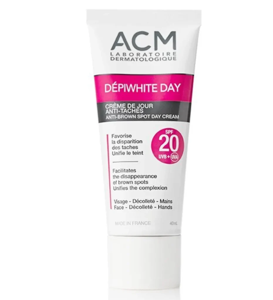 ACM Dépiwhite Day Spf 20 – 40 ml, soin spécifique, disponible sur uPara Maroc