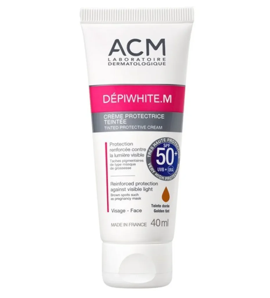 ACM Dépiwhite M Teintée Spf 50+ – 40 ml, crèmes solaires & après soleil, disponible sur uPara Maroc