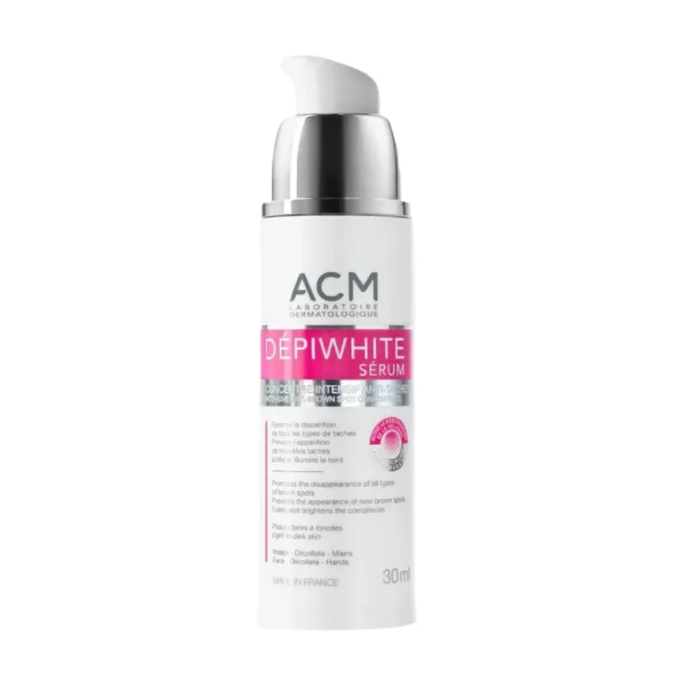 ACM Depiwhite Serum Concentre 30ml, anti-taches et dépigmentant visage, disponible sur uPara Maroc