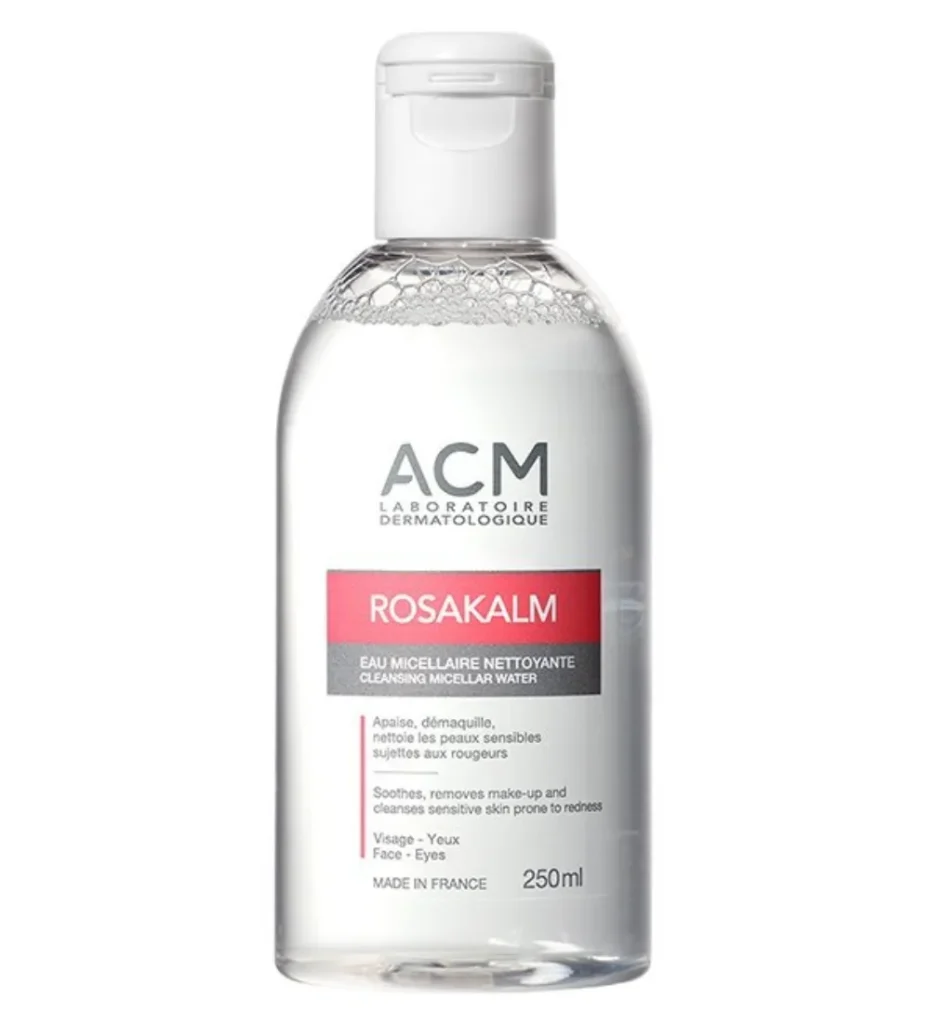 ACM ROSAKALM Eau micellaire nettoyante – 250 ml, démaquillant, disponible sur uPara Maroc