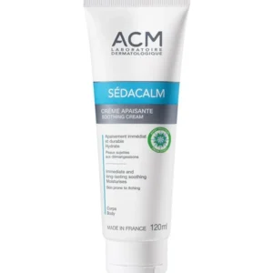 ACM Sédacalm Crème apaisante – 120 ml, soins & crèmes pour cicatrices et brûlures, disponible sur uPara Maroc