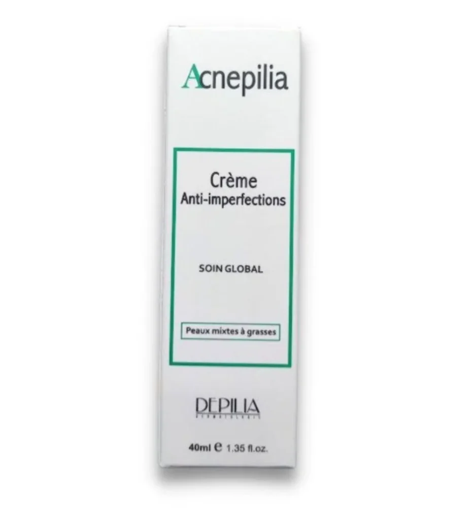 Acnepilia Creme Anti-Imperfection 40ml, soins du visage, disponible sur uPara Maroc