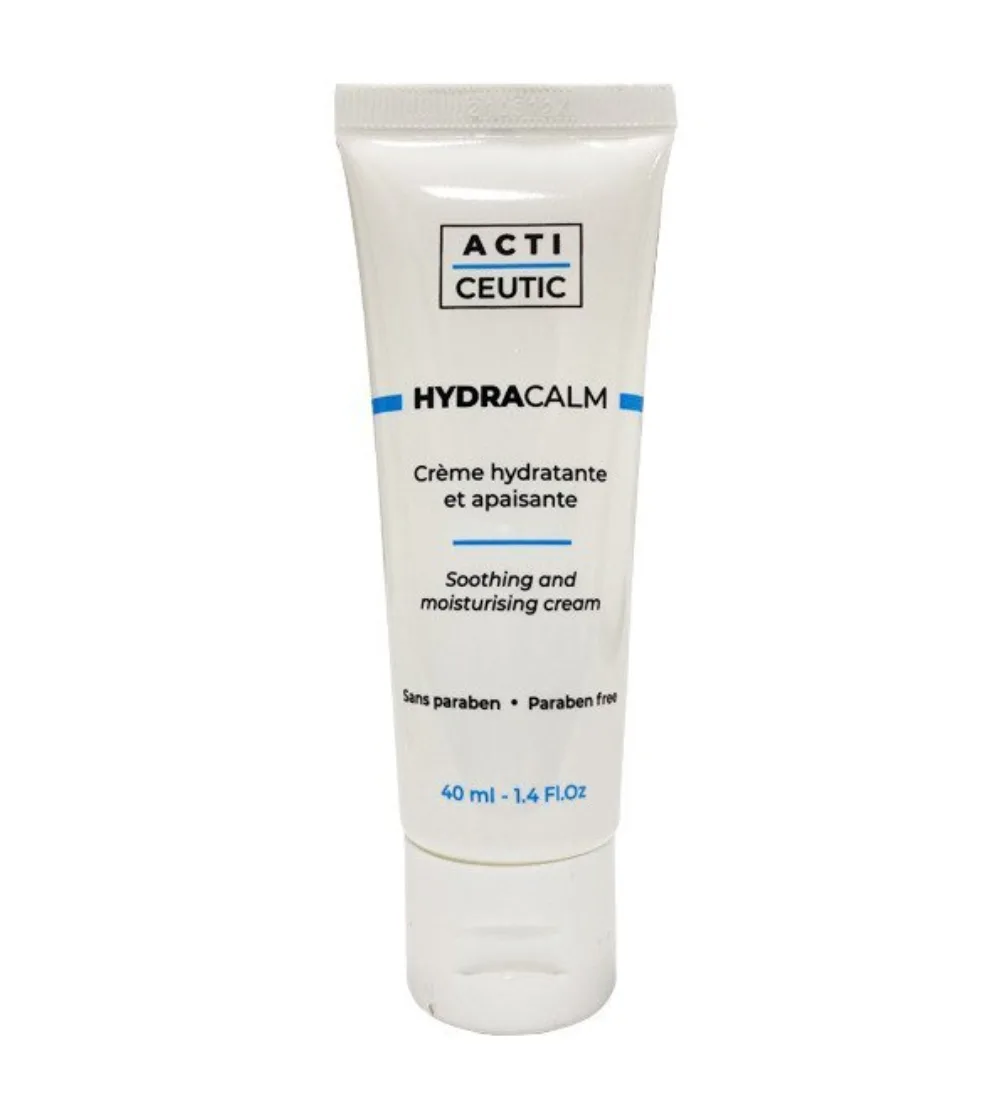 Crème acti ceutic hydracalm 40 ml hydratante et apaisante pour peau sèche, disponible sur uPara Maroc