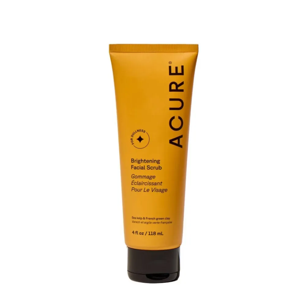 Acure Brightening Facial Scrub 118ml, best seller, disponible sur uPara Maroc