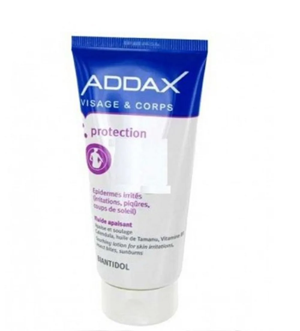 Addax biantidol apaise soulage 50 ml, soin apaisant pour peaux irritées, disponible sur uPara Maroc
