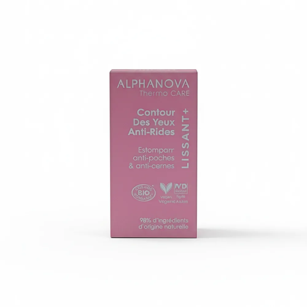 Alphanova Lissant+ Creme Anti-Cenres Eye Contour 15ml, soin contour des yeux, disponible sur uPara Maroc