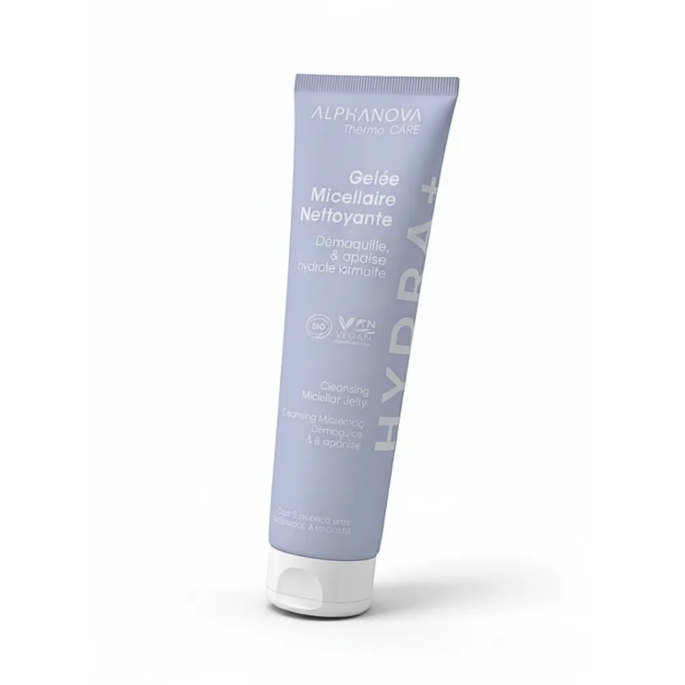 Alphanova Hydra+ Gelee Micellaire Nettoyant 150ml, nettoyant visage, disponible sur uPara Maroc
