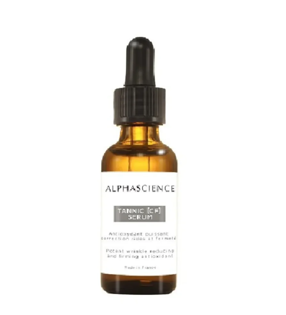 ALPHASCIENCE TANNIC [CF] SERUM 30ml, anti rides & anti age, disponible sur uPara Maroc