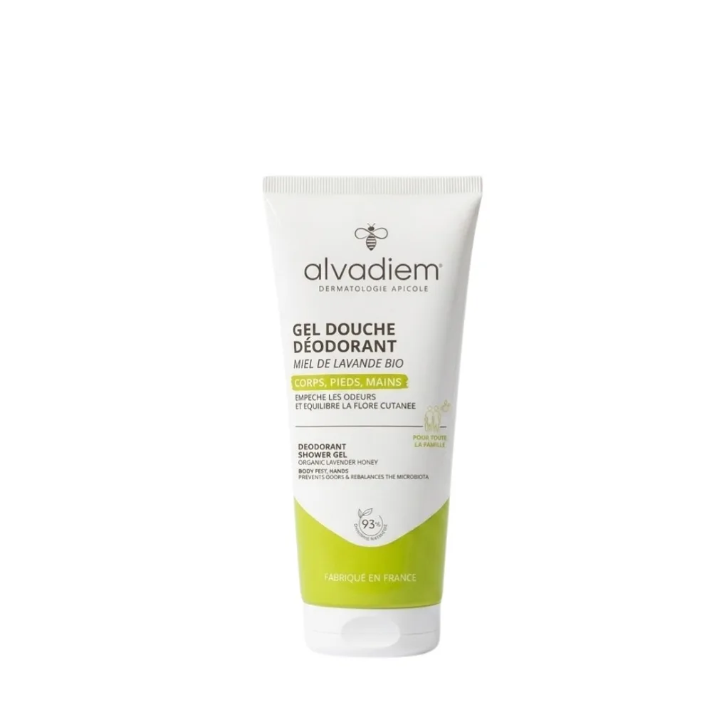 Alvadiem Gel Douche Deodorant 200ml, hygiène corps, disponible sur uPara Maroc