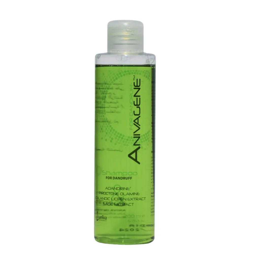 Anivagene – Shampoing anti-pelliculaire 200 ML, cheveux gras, disponible sur uPara Maroc