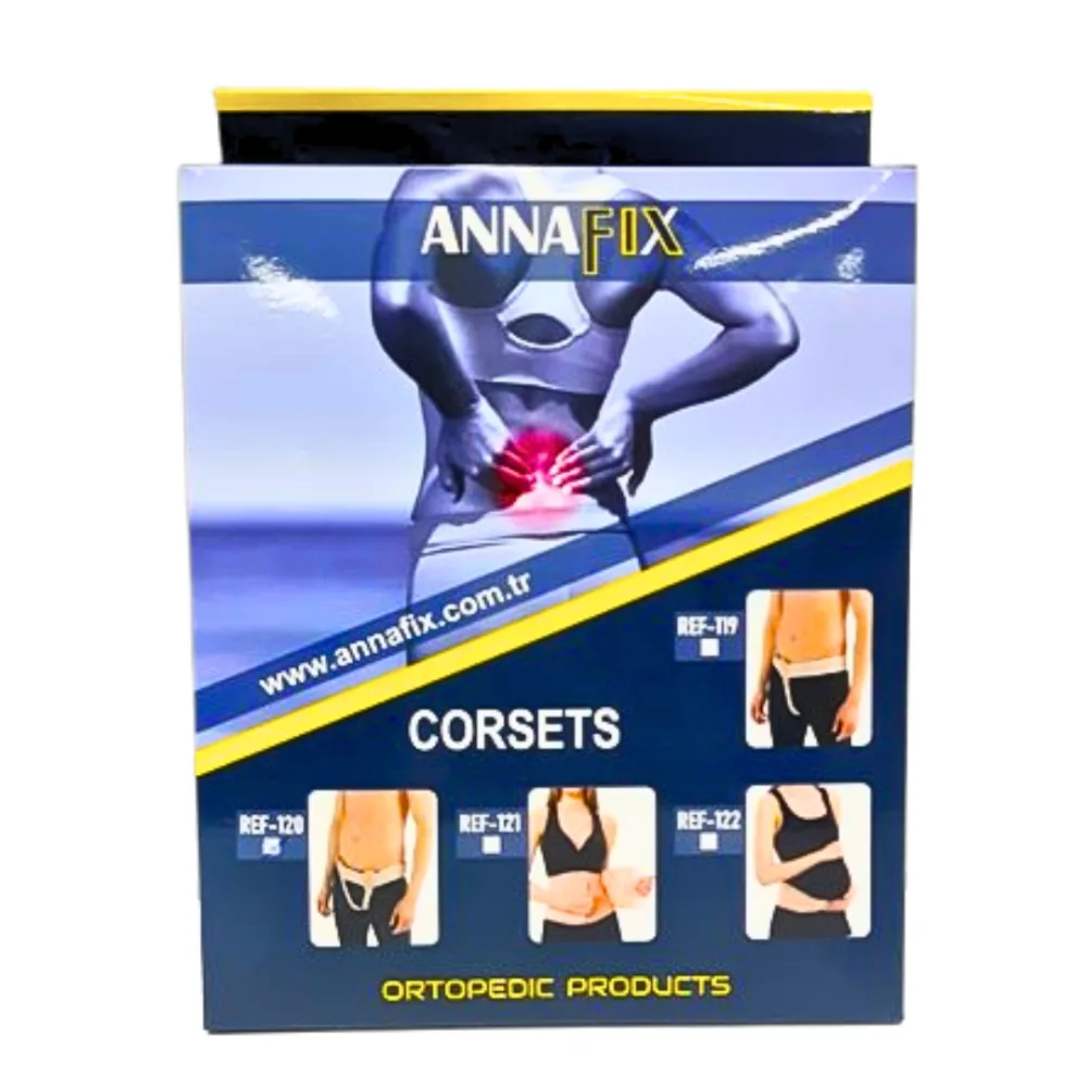Dispositif de contention ceinture hernie gauche ref Annafix à pelote modulable, disponible sur uPara Maroc