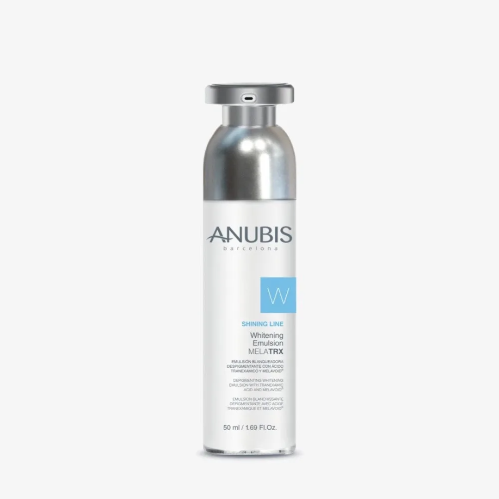 Anubis W Whitening Emulsion Melatrx 50ml, hydratant visage, disponible sur uPara Maroc