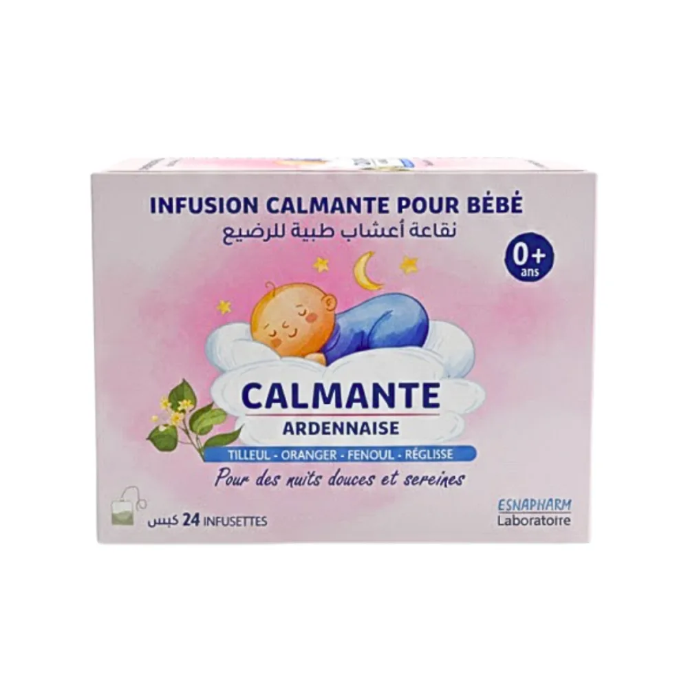 Ardennaise Calmante Pour Bebe 24 Infusettes, produits pour bébé, disponible sur uPara Maroc