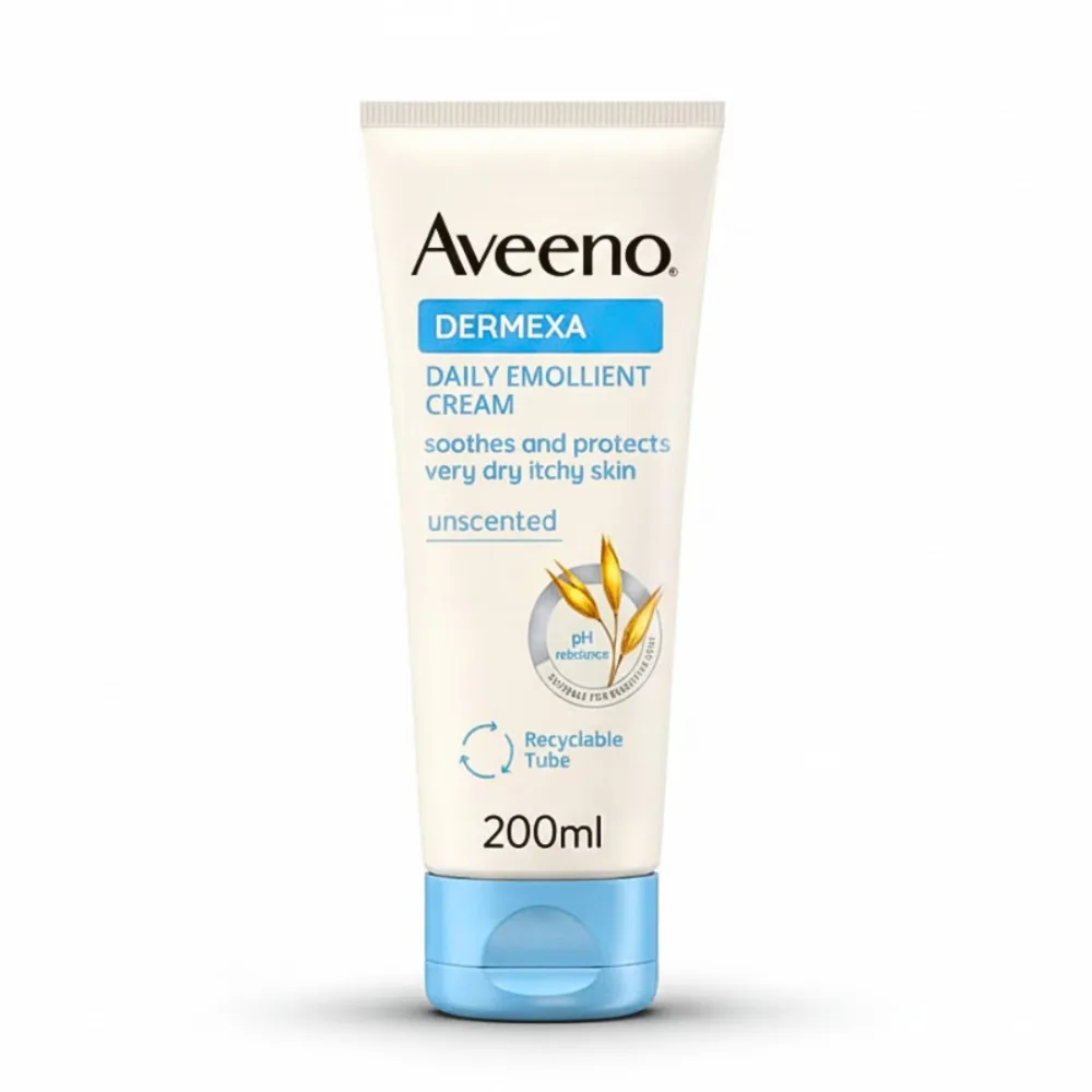 Aveeno Dermexa Emollient Cream 200ml, hygiène corps, disponible sur uPara Maroc