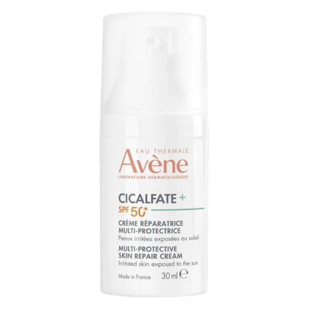 EAU THERMALE AVENE Cicalfate + Crème Réparatrice Multiprotectrice SPF 50+, crèmes solaires & après soleil, disponible sur uPara Maroc
