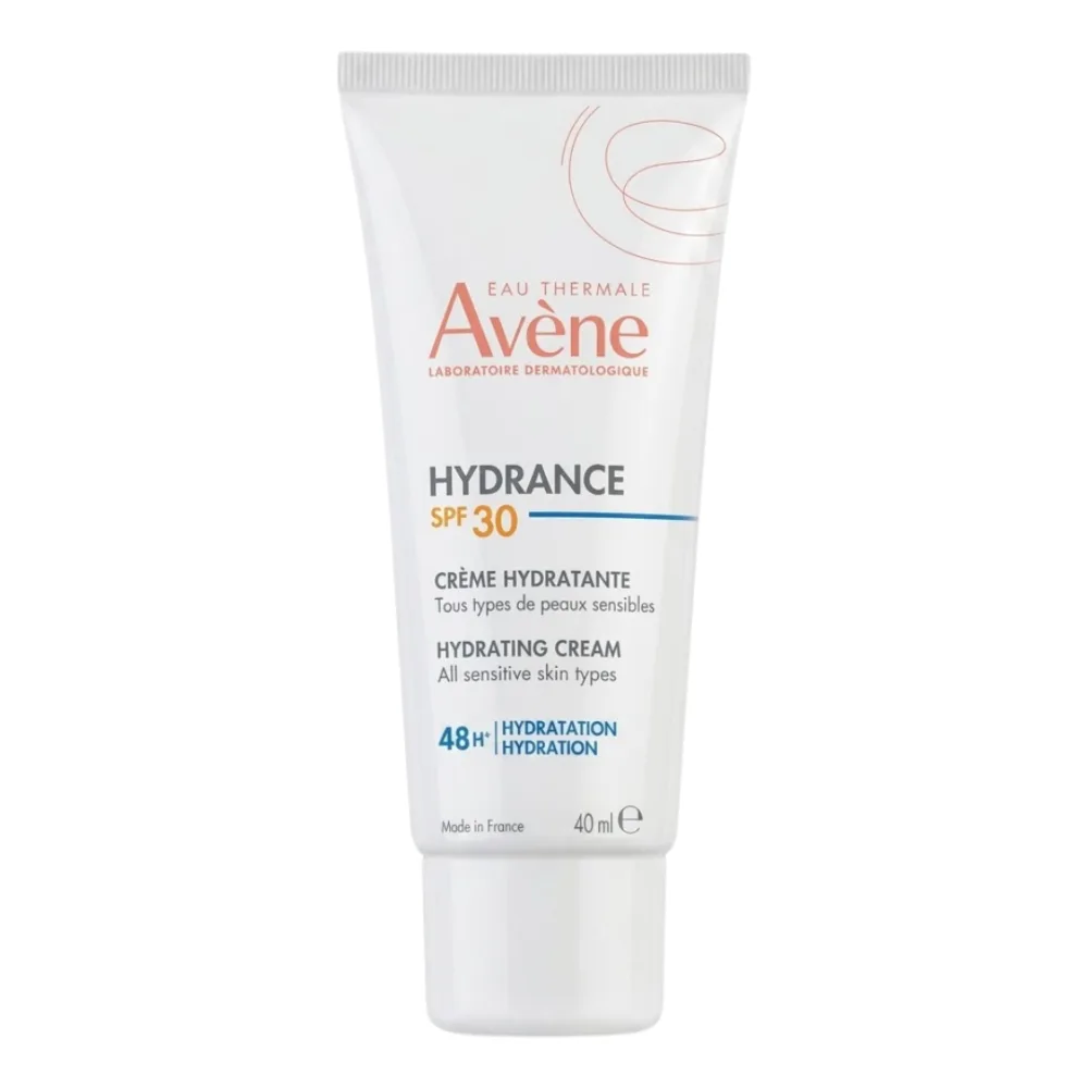 Crème eau thermale avene hydrance SPF 30 en tube de 40 ml, disponible sur uPara Maroc
