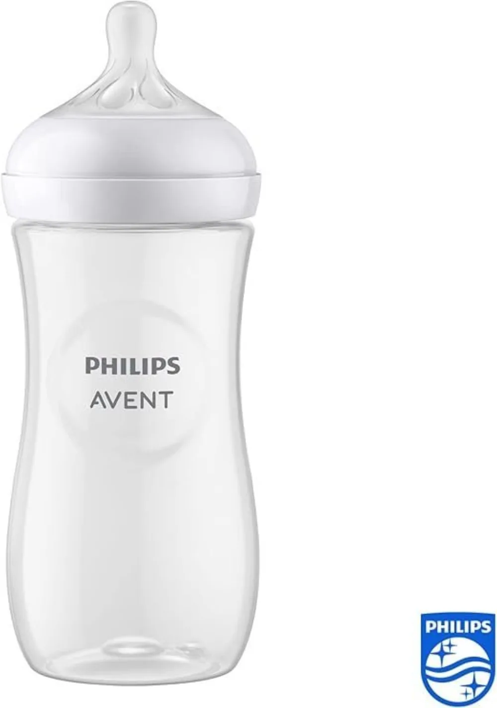 Flacon et tétine du biberon natural teat Avent 330 ml pour bébé de 6 mois et plus, disponible sur uPara Maroc