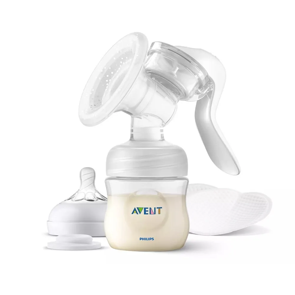 manual breast pump standard Avent, tire-lait manuel compact, disponible sur uPara Maroc