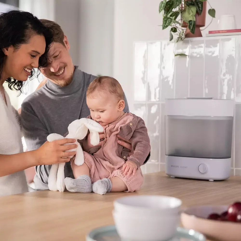 Avent SCF291/00, sterilisateur électrique vapeur pour biberons, disponible sur uPara Maroc