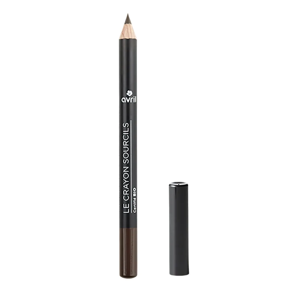 Crayon sourcils brun Avril, mine fine pour un tracé poil par poil, disponible sur uPara Maroc