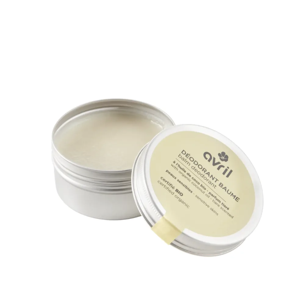 Avril Deodorant Baume Peaux Sensible Parfum Tiare 85g, déodorant, disponible sur uPara Maroc