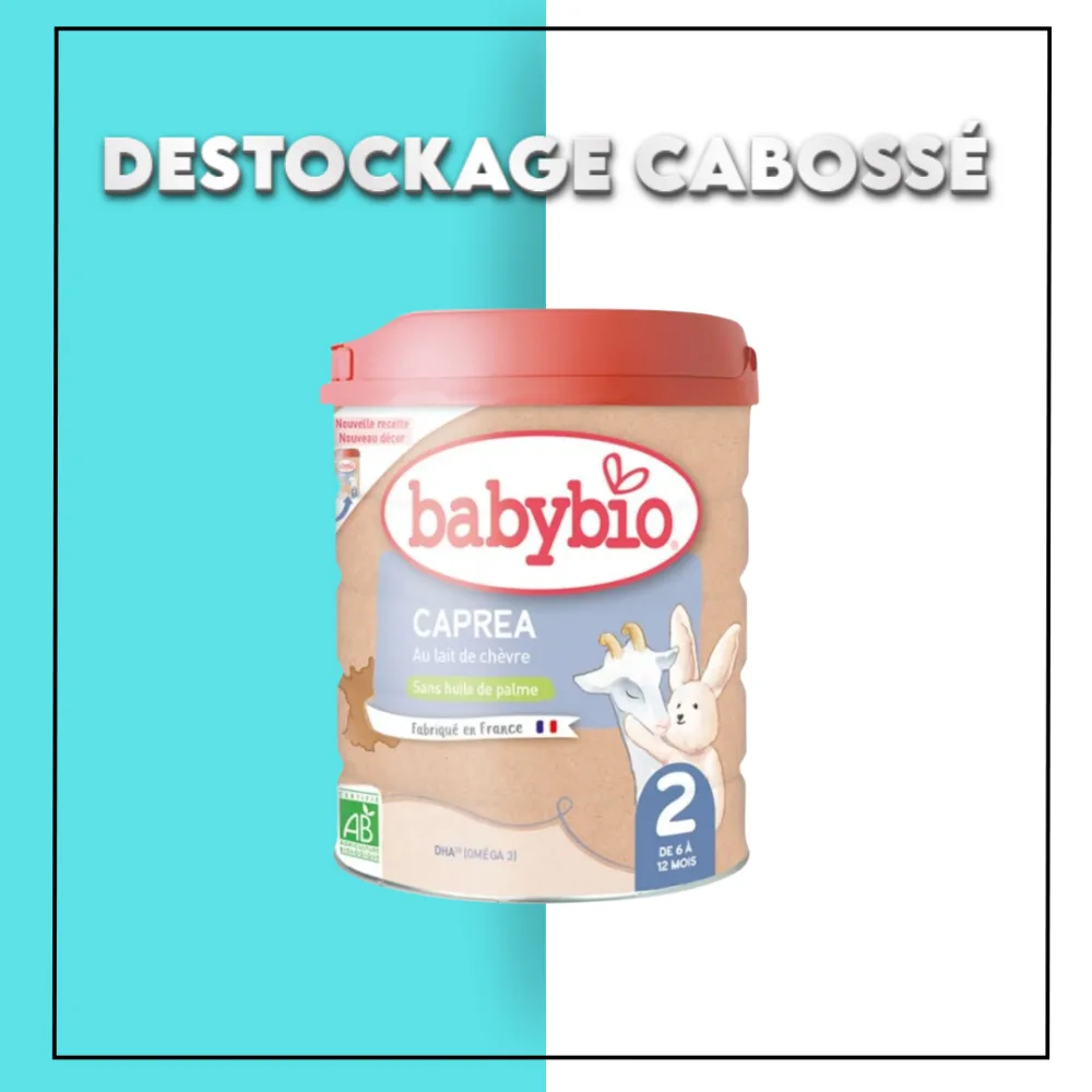 Babybio CAPREA 2 au Lait de Chèvre 800G – DESTOCKAGE, alimentation bébé, disponible sur uPara Maroc