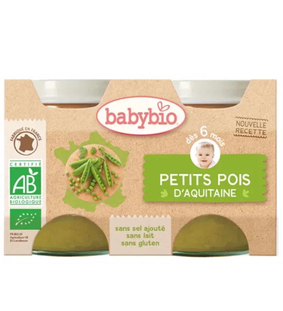 BABYBIO POT PATATE DOUCE 2*130G, alimentation bébé, disponible sur uPara Maroc