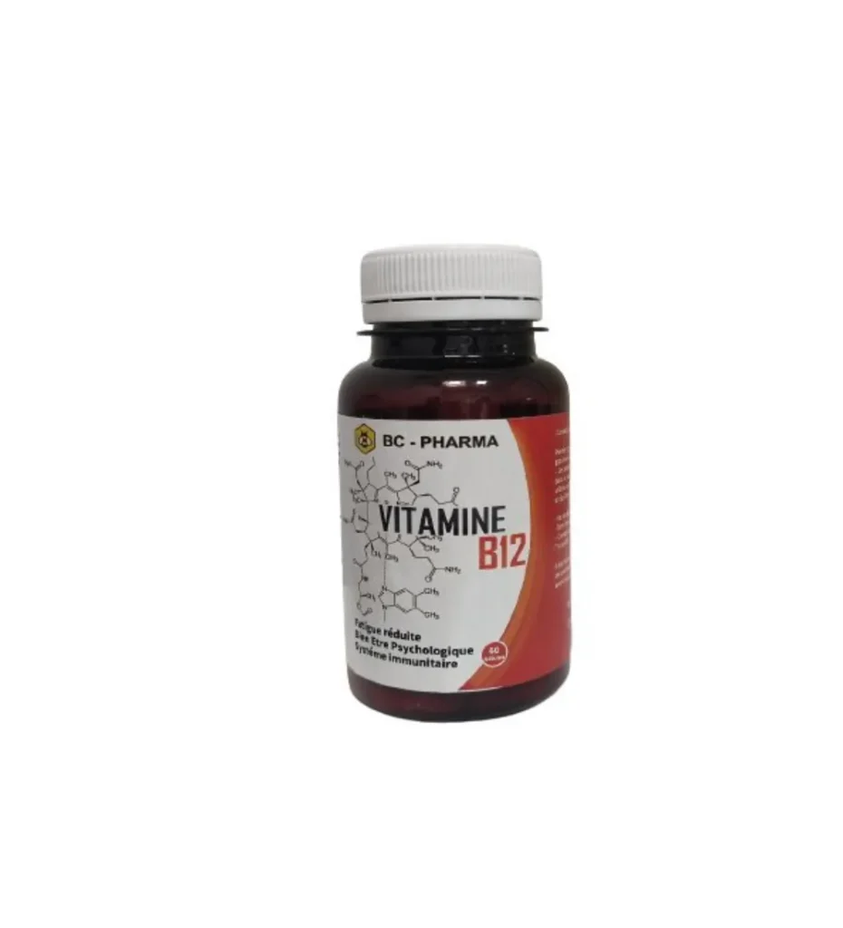 BC Vitamine B12 60 gelules, compléments alimentaires, disponible sur uPara Maroc