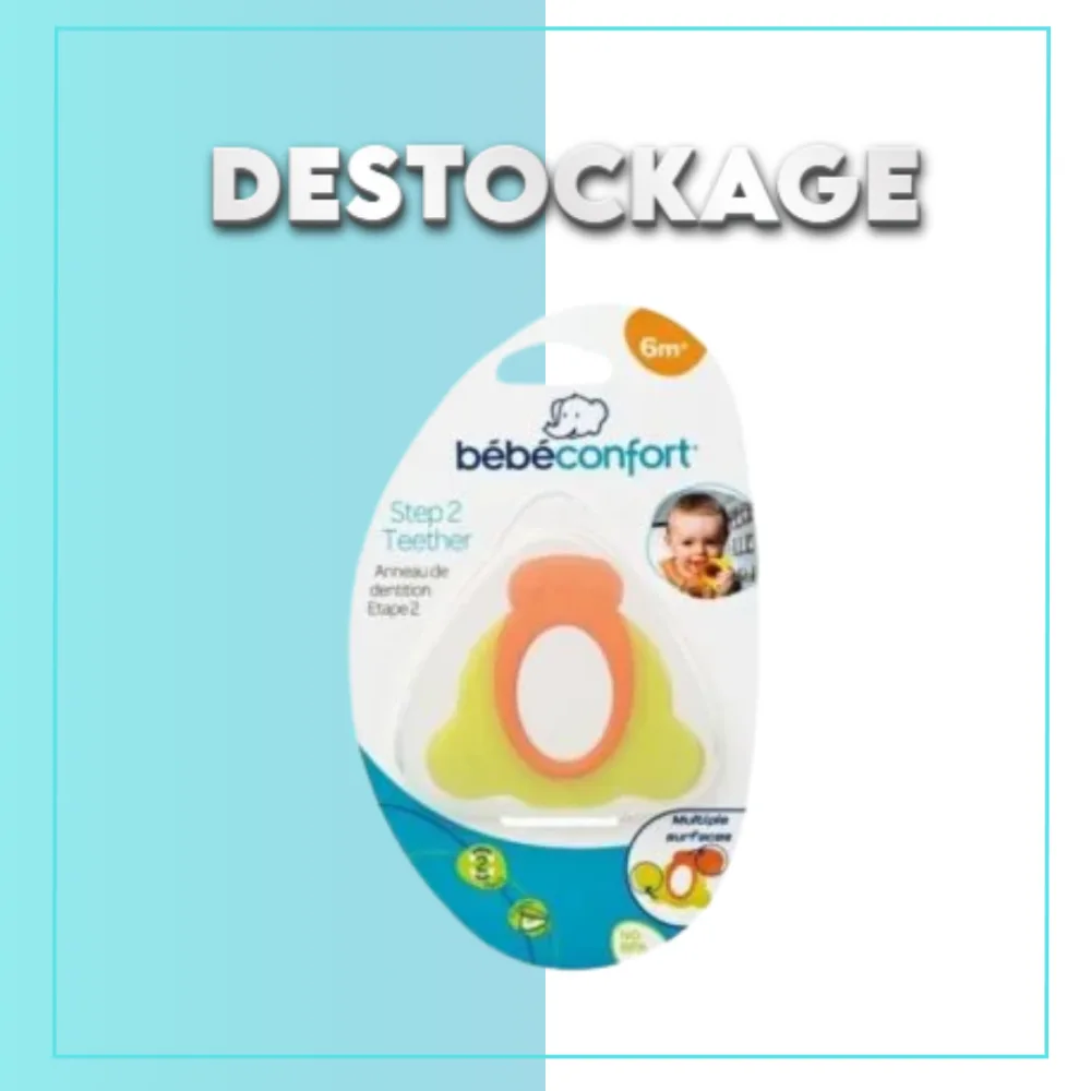 anneau dentition etape 2 Bébé Confort, accessoire à mordiller à partir de 6 mois, disponible sur uPara Maroc