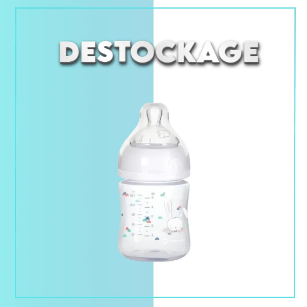 biberon emotion pp blanc Bébé Confort 150 ml pour bébé de 0 à 6 mois, disponible sur uPara Maroc