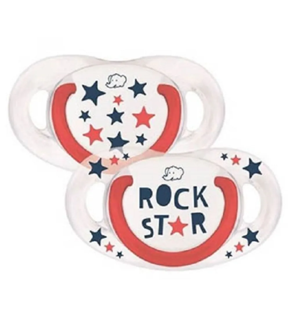 Bébé Confort sucette natural physio 6-18 mois, lot de deux modèles en silicone, disponible sur uPara Maroc