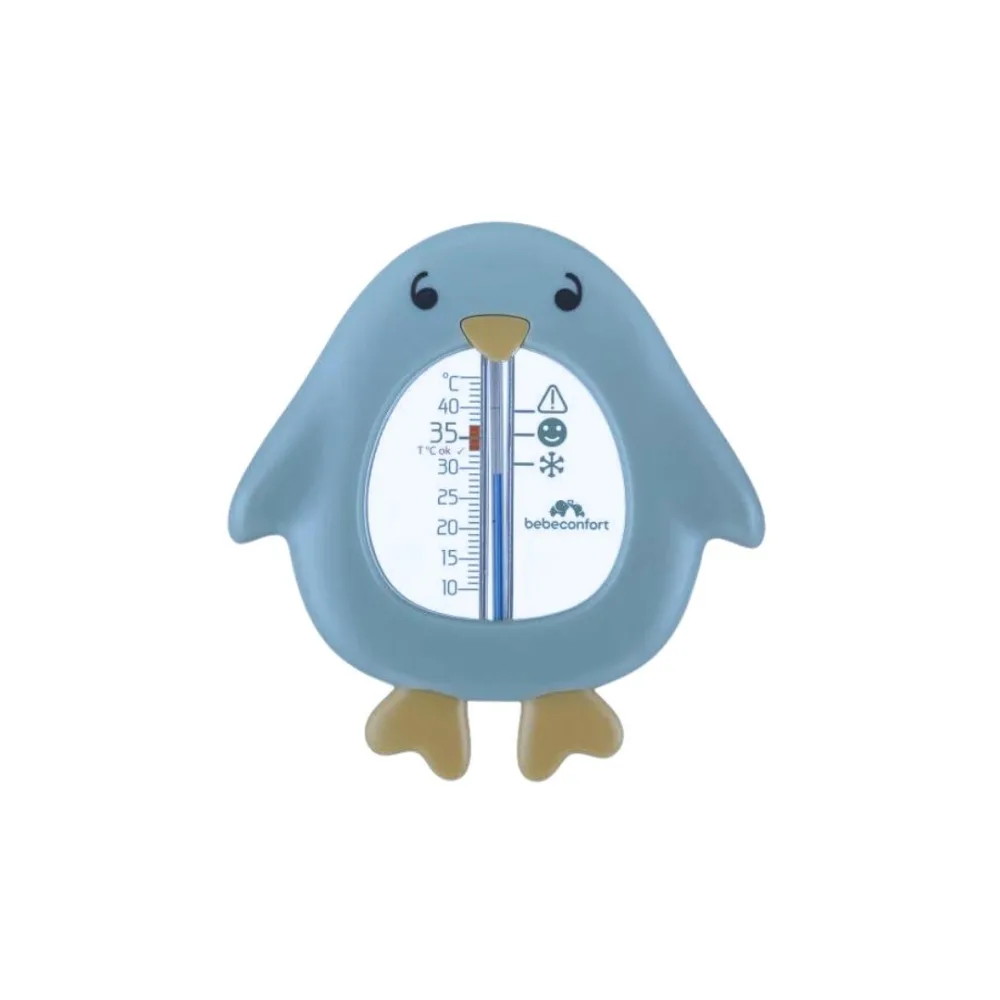 Bébé Confort thermometre bain pingou bleu dès 0 mois, accessoire de bain flottant, disponible sur uPara Maroc