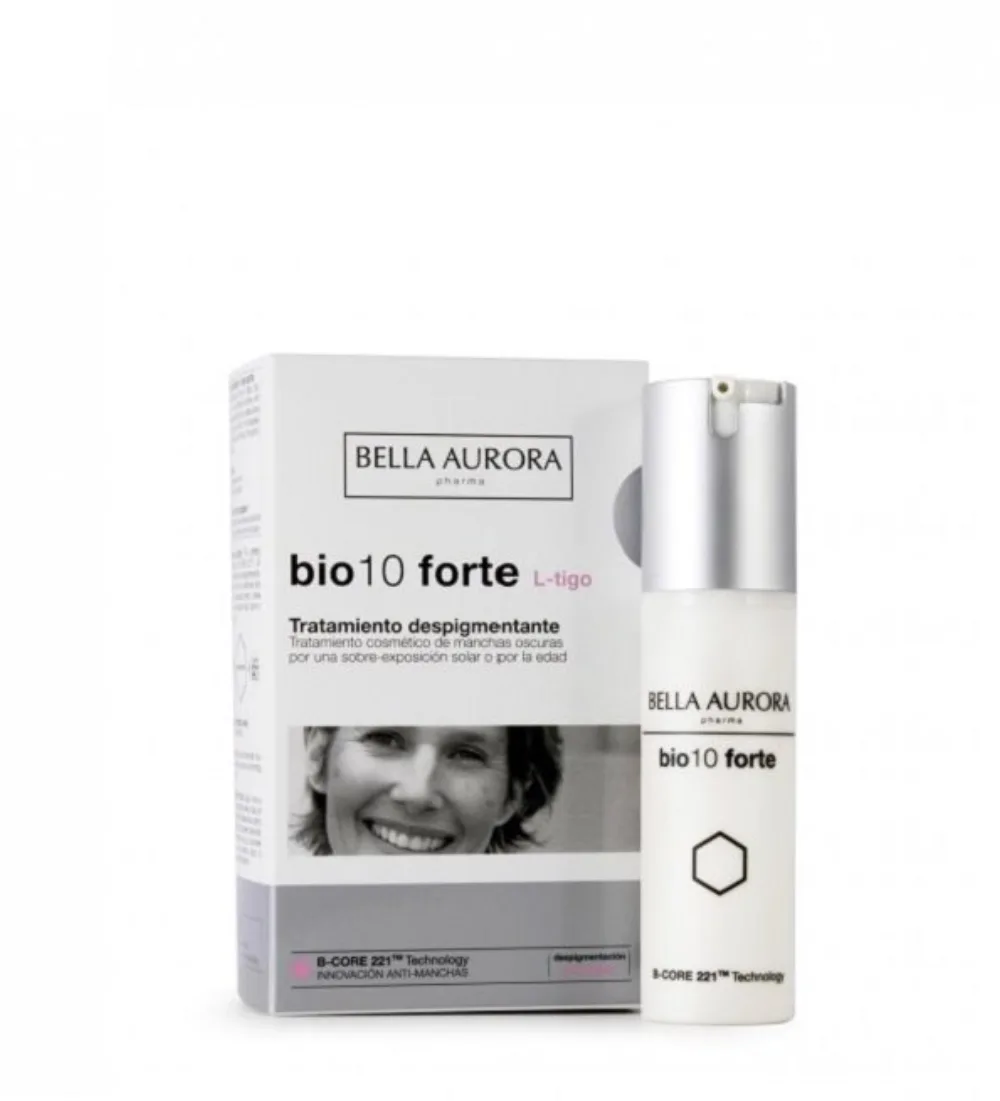 Bella Aurora Bio10 Forte L-tigo Depigmenting Treatment 30ml, soins du visage, disponible sur uPara Maroc