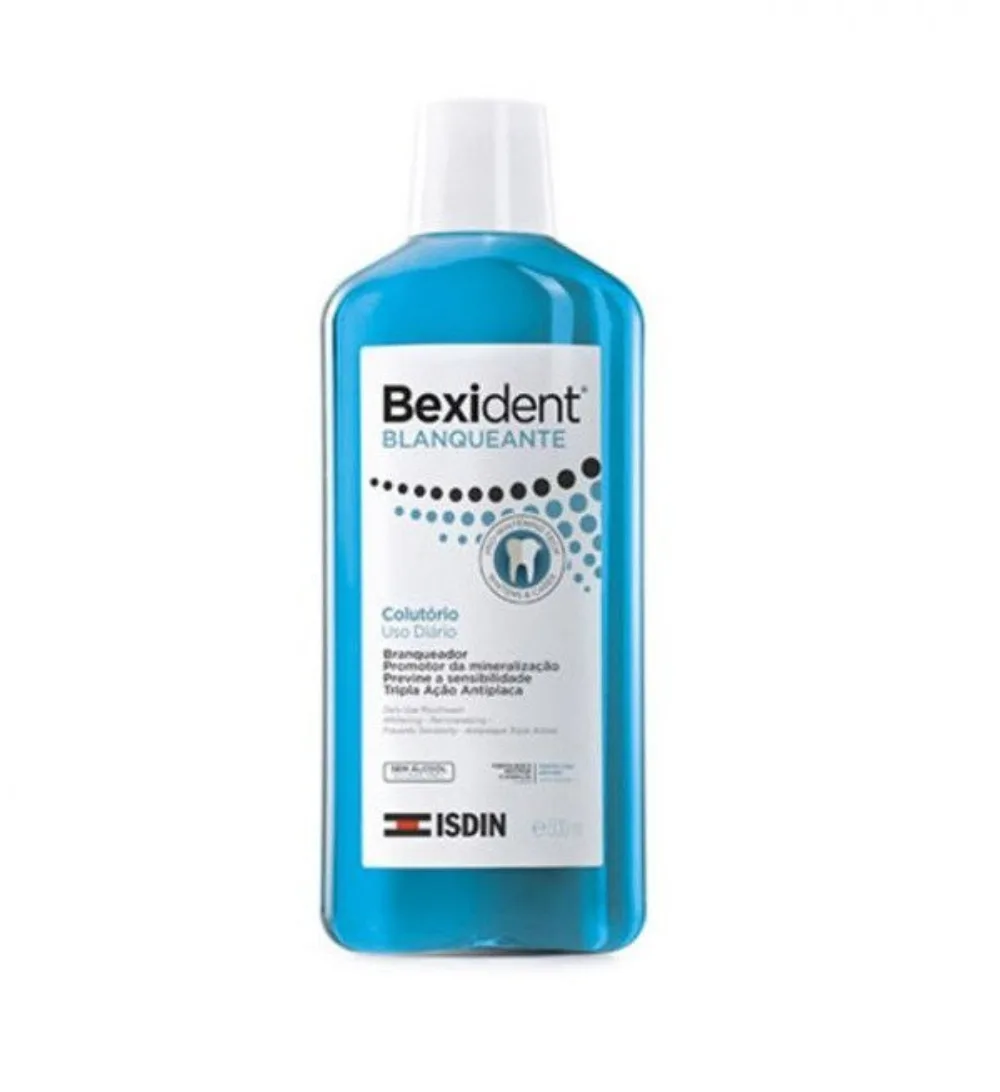 Flacon Bexident bain bouche blancheur 500 ml, rinçage bucco-dentaire disponible sur uPara Maroc