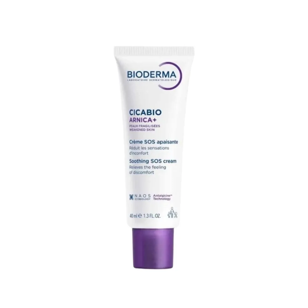 Crème Cicabio Arnica+ Bioderma 40 ml, soin réparateur pour peau marquée, disponible sur uPara Maroc