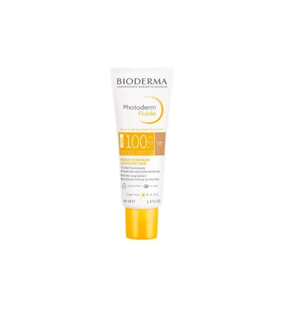 BIODERMA PHOTODERM FLUIDE MAX SPF 100 TEINTE CLAIRE, crèmes solaires & après soleil, disponible sur uPara Maroc