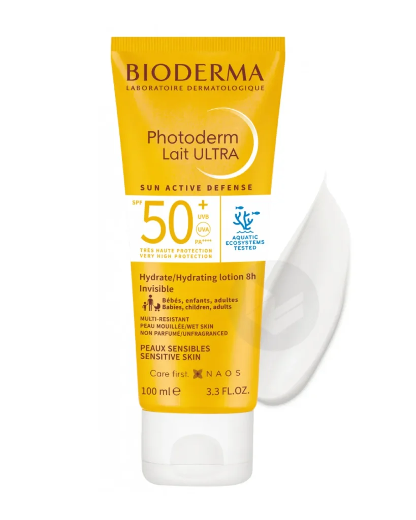 Bioderma Photoderm Lait Ultra Solaire Spf50+ 100ml, crèmes solaires & après soleil, disponible sur uPara Maroc